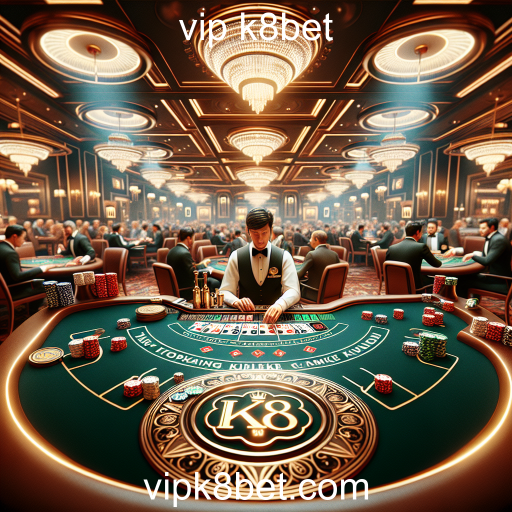 A Experiência do Cassino Ao Vivo na vip k8bet